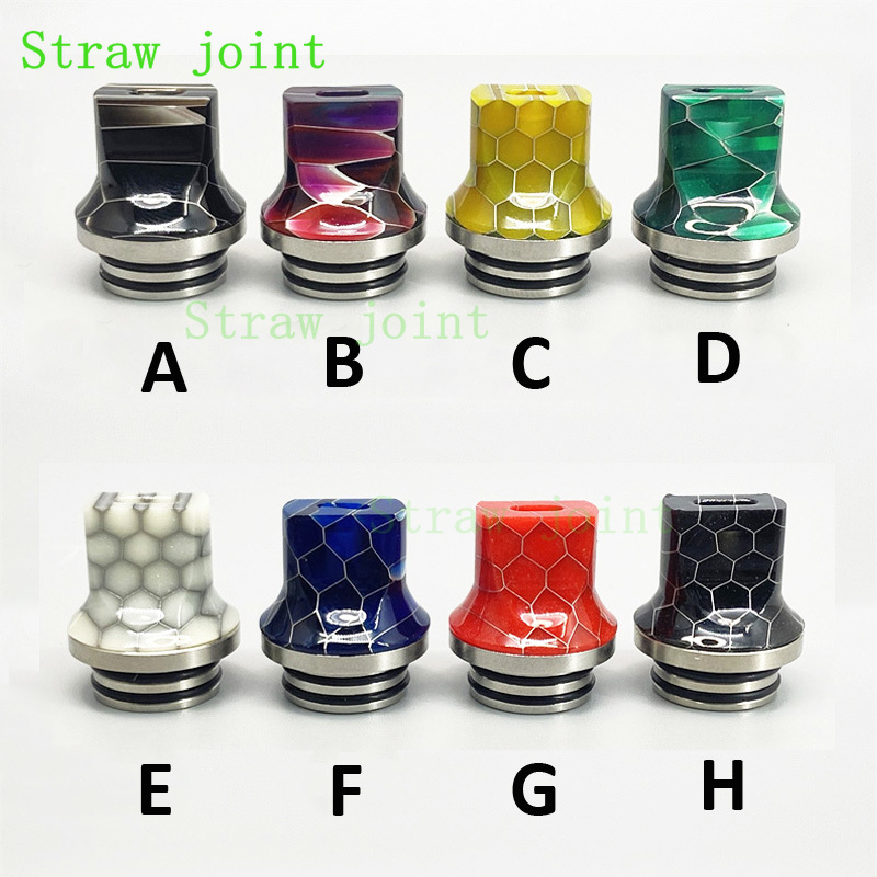 Drip Tip Resin - 1 szt. 810 Słomka z żywicy