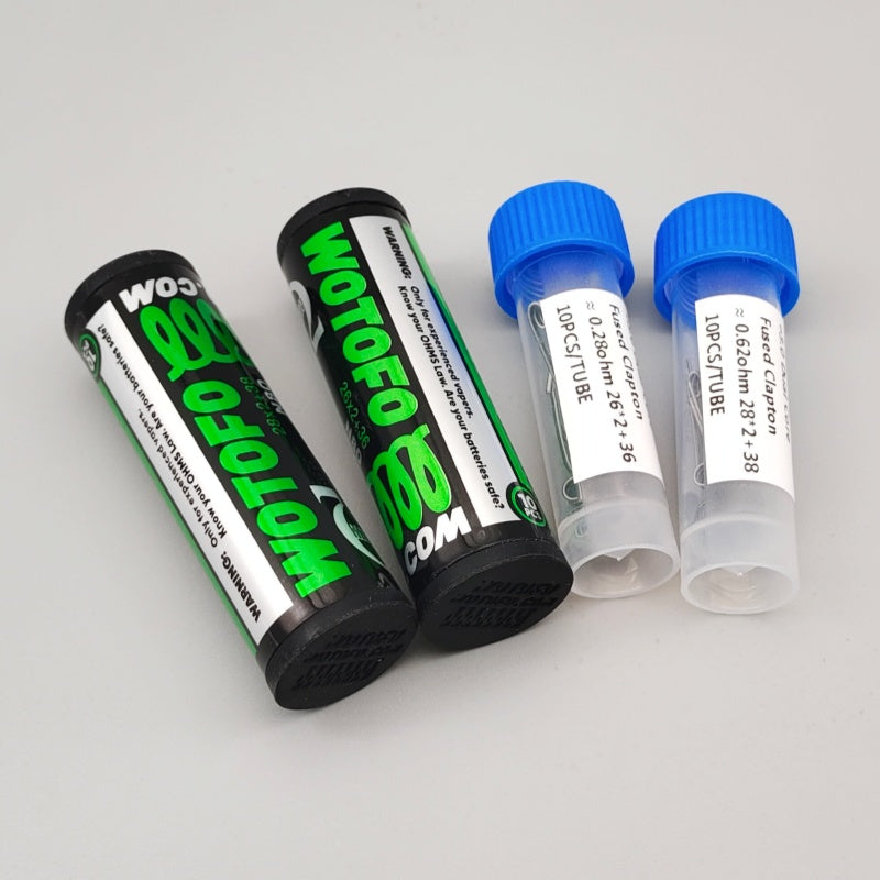 Clapton Wire Pre Built - Grzałki Ni80 Dual Core Fused Clapton