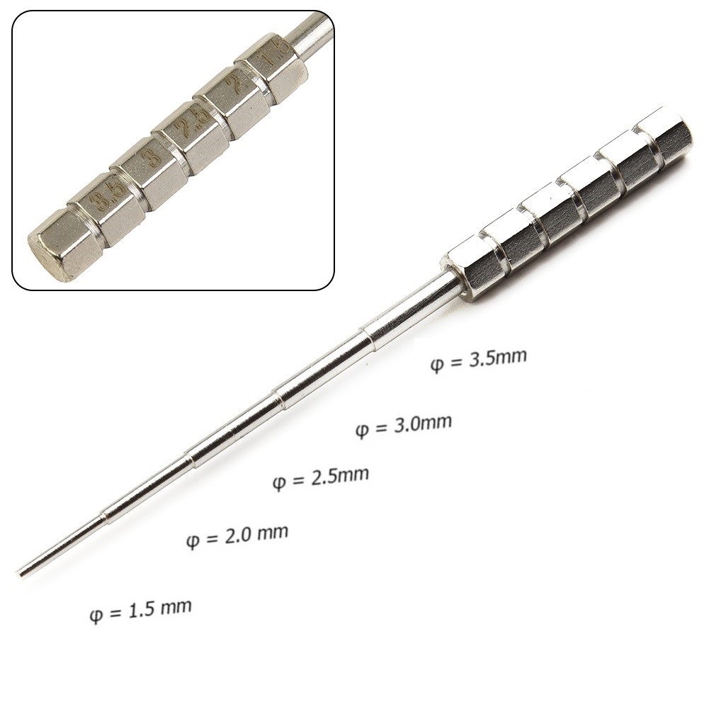 Coil Building Kit - 1 szt. 1,5/2/2,5/3/3,5 mm pręty uzwojenia