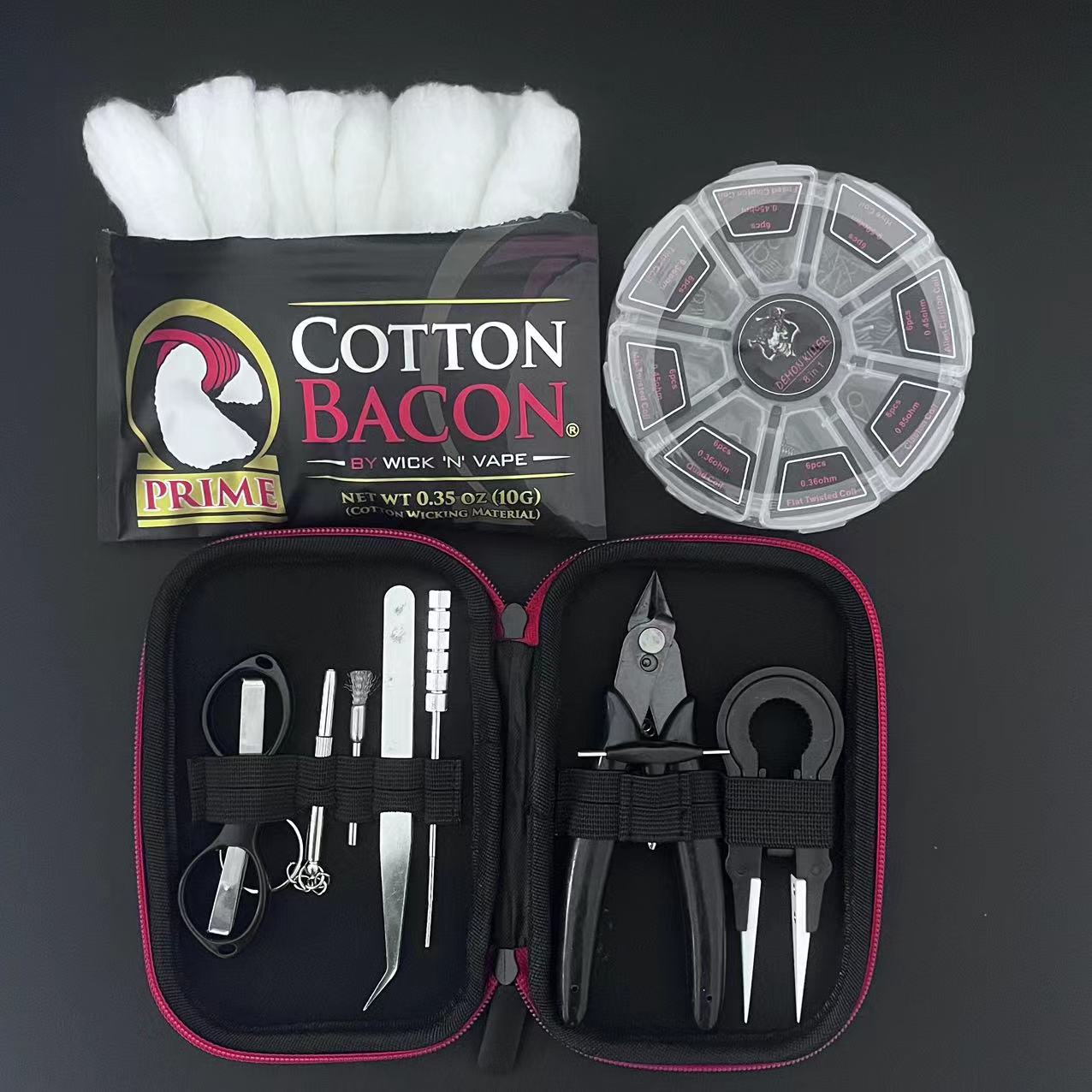 Clapton Wire Pre Built - Zestaw narzędzi Torba Ceramika Pęseta Szczypce