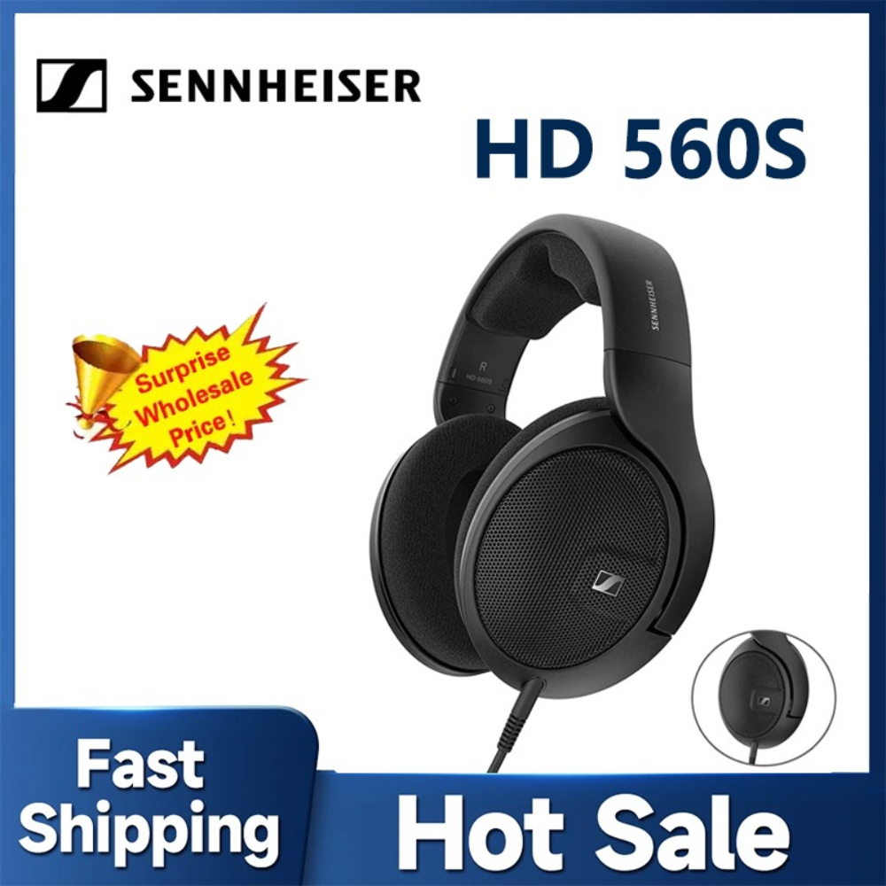 Sennheiser Headphone Hd 560S - Sennheiser HD 560S Otwarte słuchawki nauszne