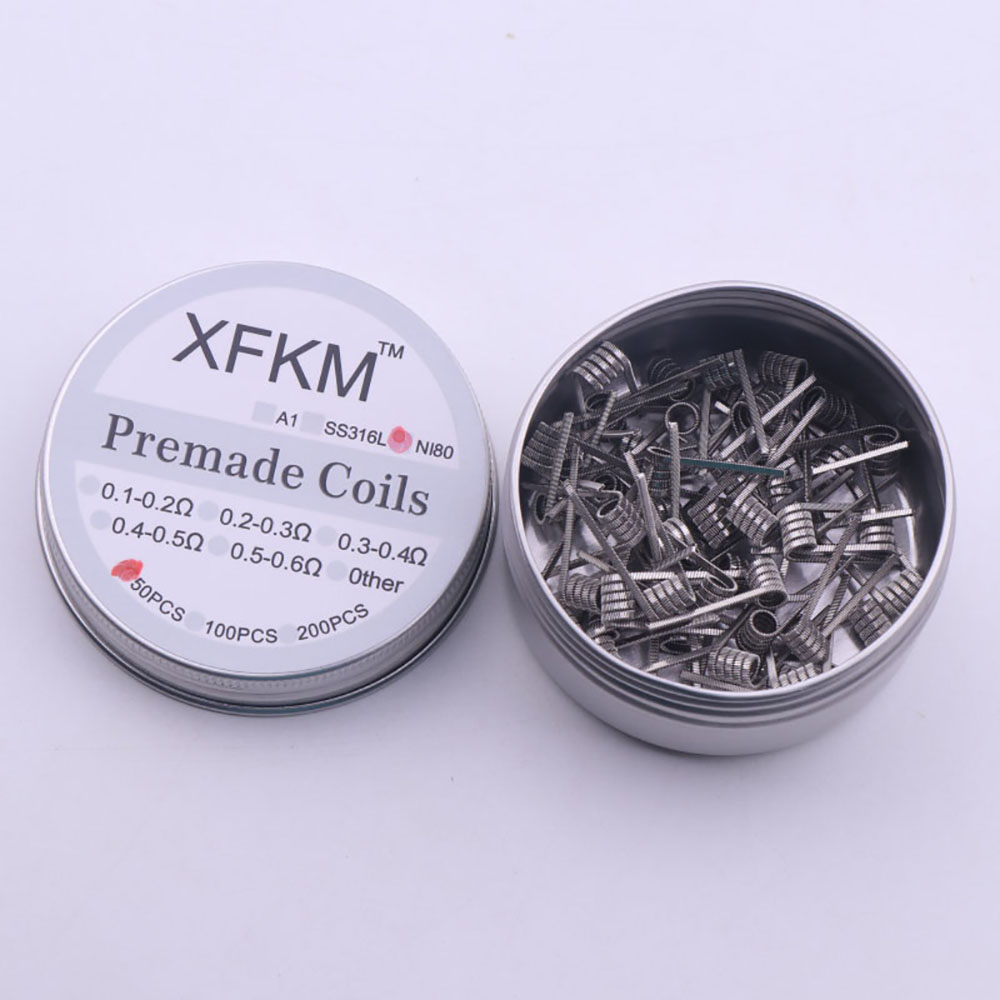Clapton Wire Pre Built - NI80 50/100 Wstępnie zbudowana średnica wewnętrzna