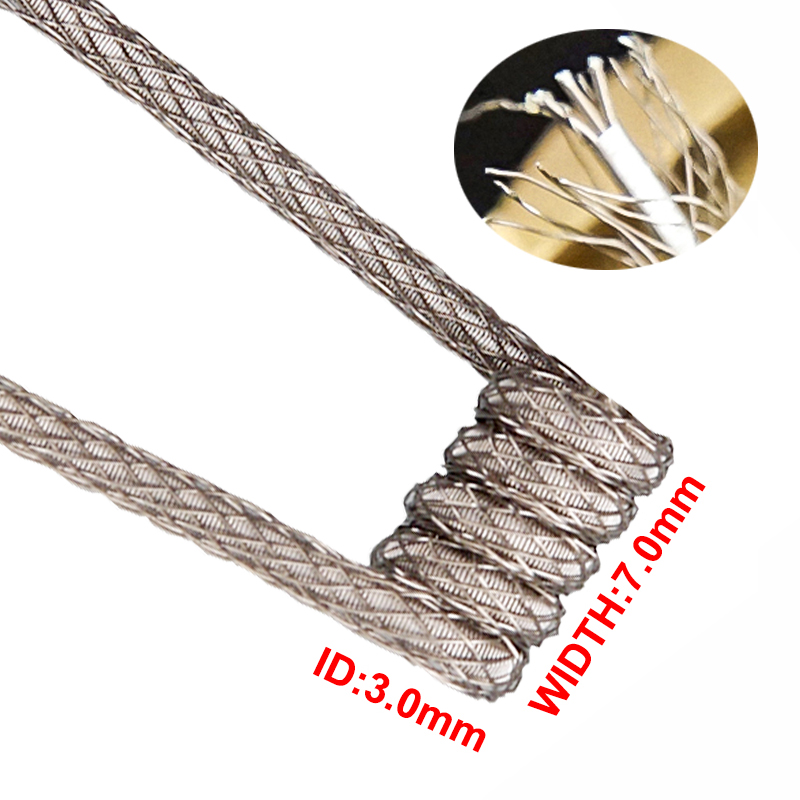 Clapton Wire Pre Built - Cewka NI80 RAGING FIRE z nichromu,