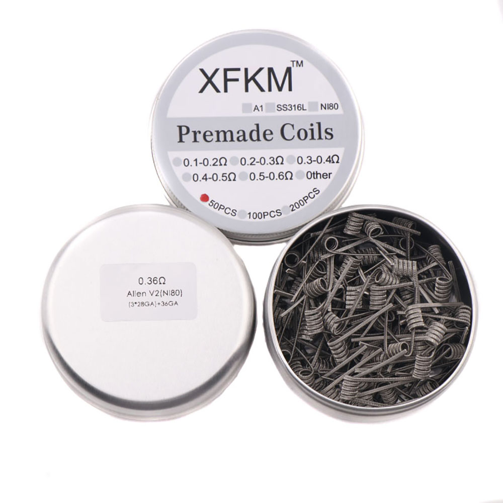 NOWE XFKM 100 SZT./pudełko NI8 – Clapton Wire Pre Built recenzja i cena