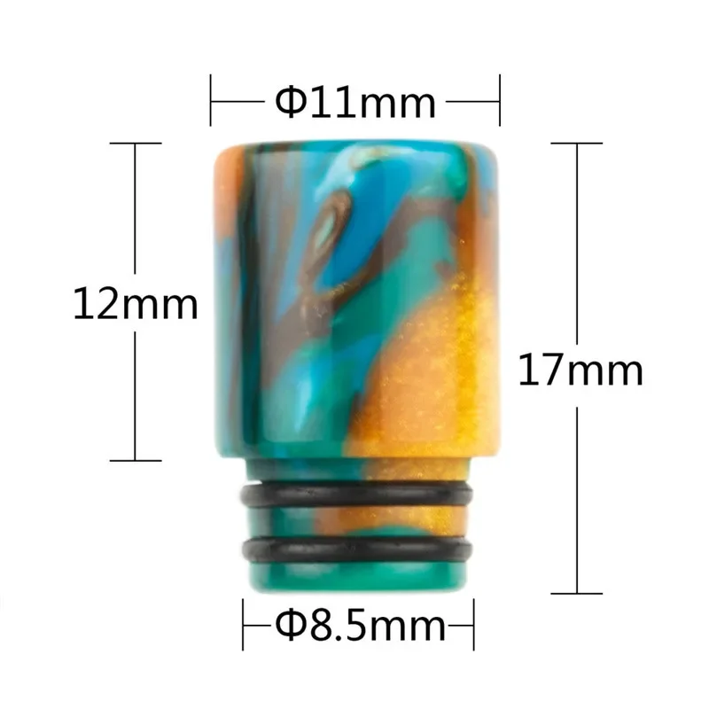 1 sztuka 510 wymiana końcówki  – Drip Tip Resin recenzja i cena