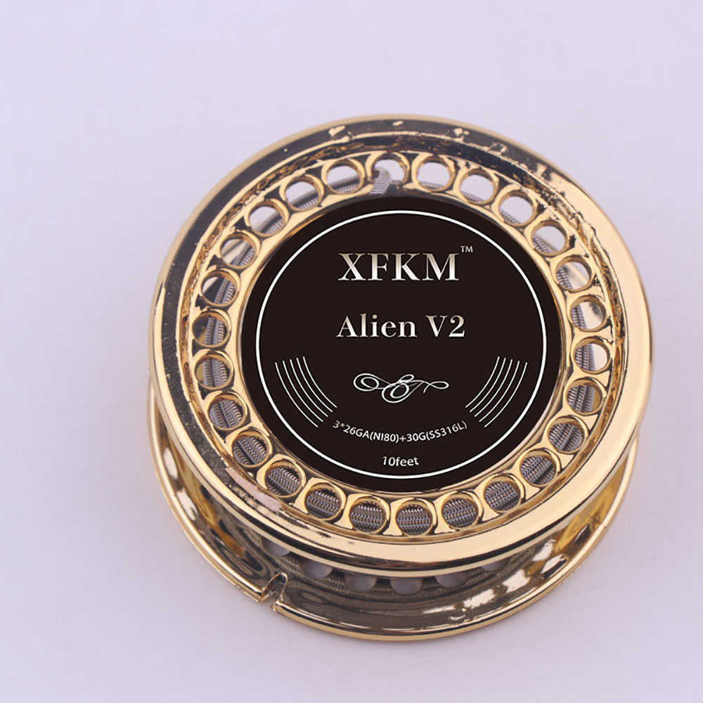XFKM 5 m/rolka NI80/A1/SS316L  – Clapton Wire Pre Built recenzja i cena