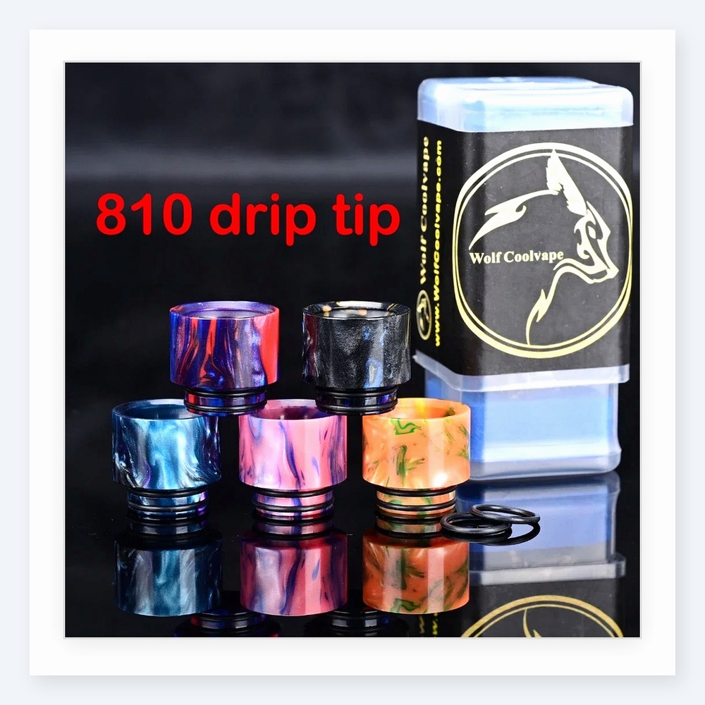 Wolfcoolvape 810 Drip Tips - Z – Drip Tip Resin recenzja i cena