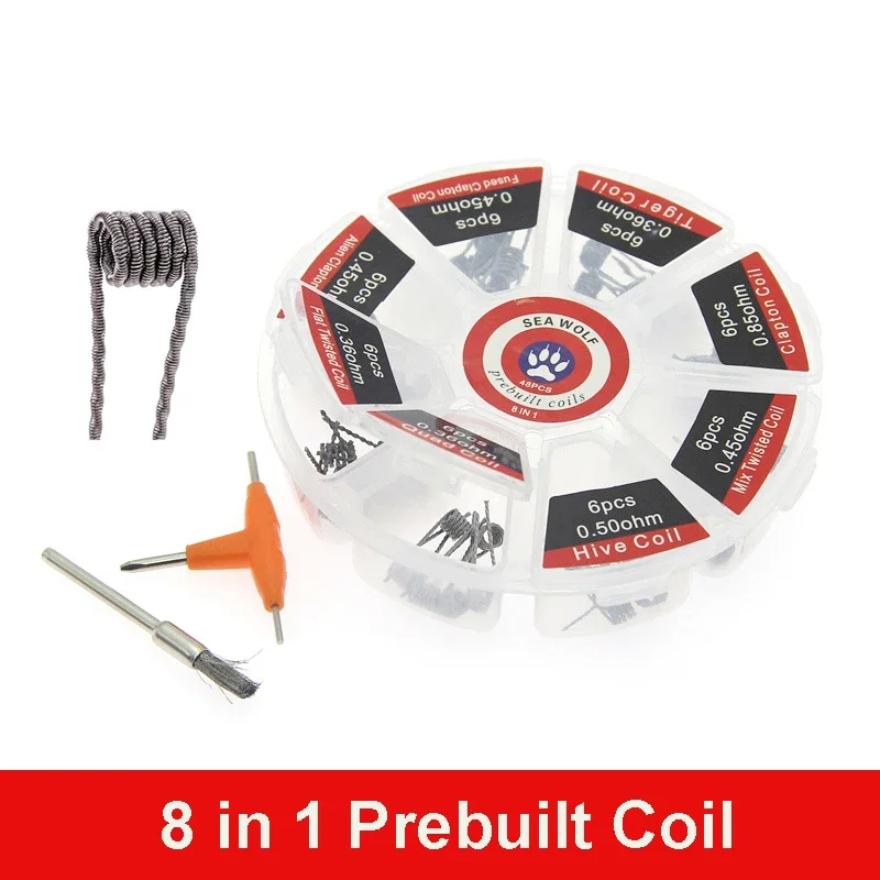 Gotowe Grzałki 8 Typów Alien C – Clapton Wire Pre Built recenzja i cena