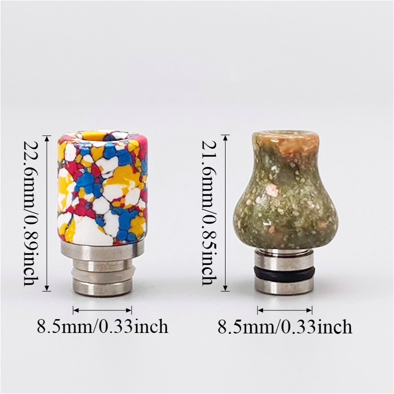 1 sztuka ustnika 510 ze stali  – Drip Tip Resin recenzja i cena