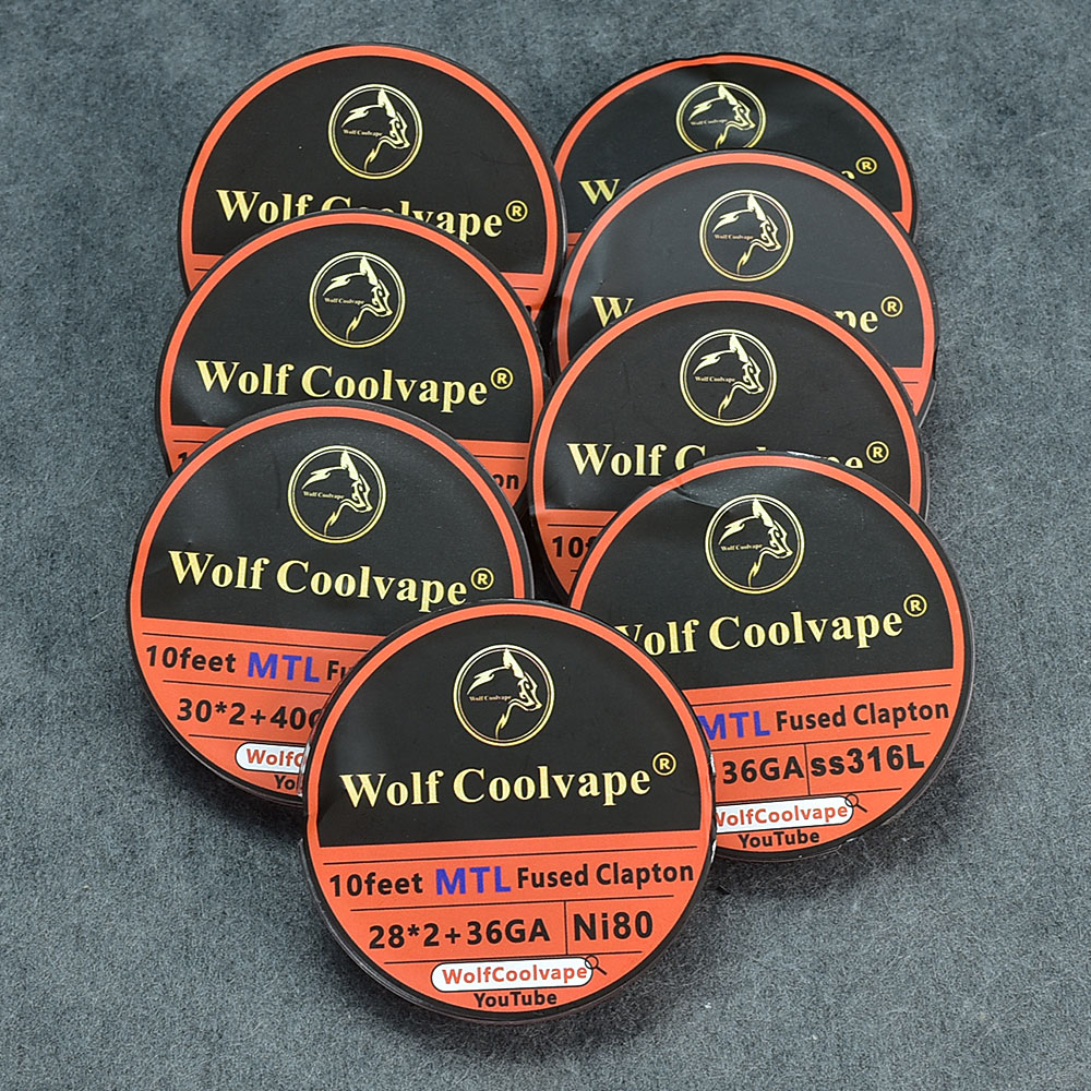 10 stóp NI80/A1/SS316L MTL Fus – Clapton Wire Pre Built recenzja i cena