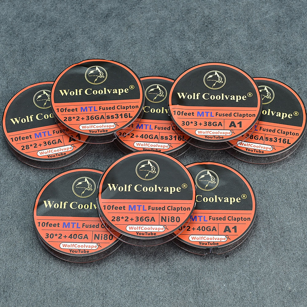 10 stóp NI80/A1/SS316L MTL Fus – Clapton Wire Pre Built recenzja i cena