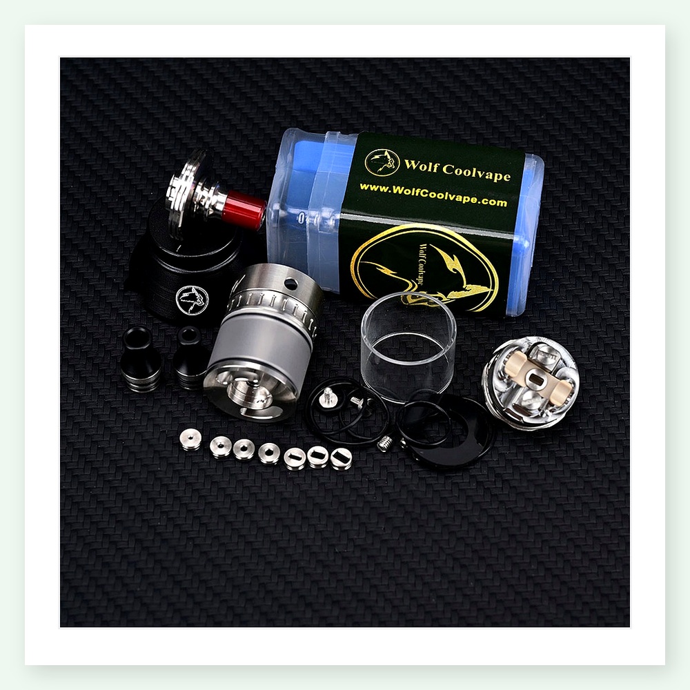 Wolfcoolvape NOLA RTA 3.2ml At – Vaping Air recenzja i cena