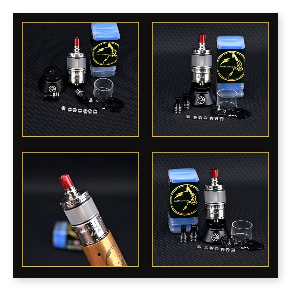 Wolfcoolvape NOLA RTA 3.2ml At – Vaping Air recenzja i cena
