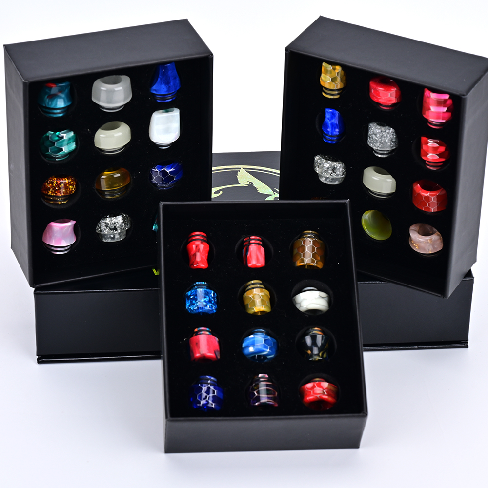 12 szt. końcówek drip tip 810, – Drip Tip Resin recenzja i cena