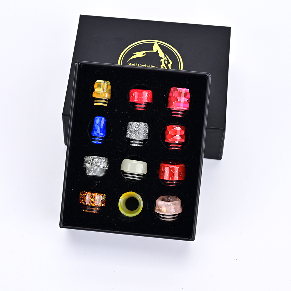 12 szt. końcówek drip tip 810, – Drip Tip Resin recenzja i cena