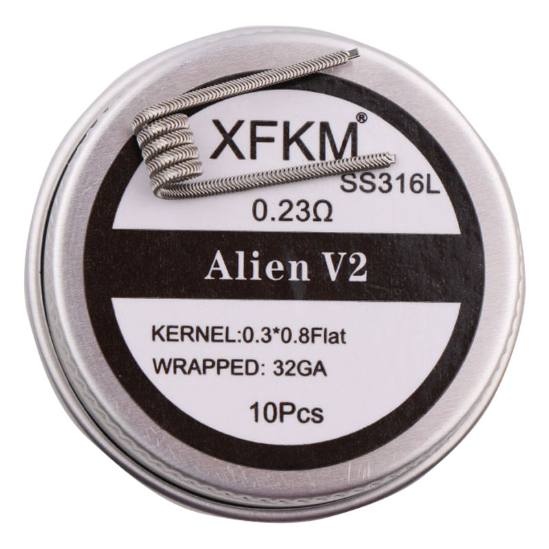 NOWY XFKM NI80/A1/SS316L 10 sz – Clapton Wire Pre Built recenzja i cena