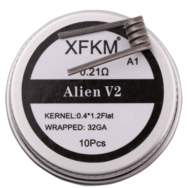 NOWY XFKM NI80/A1/SS316L 10 sz – Clapton Wire Pre Built recenzja i cena